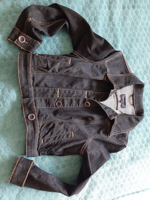 Nowa damska kurtka jeansowa granatowa Marks&Spencer rozm M