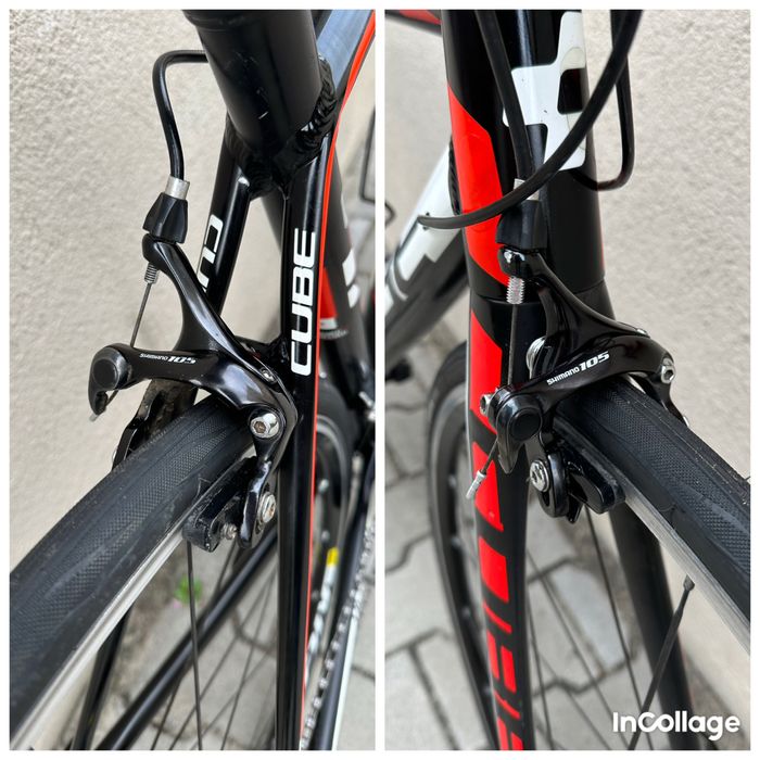 Kolarzówka Szosa Cube Peloton Shimano 105 Mavic Aksium