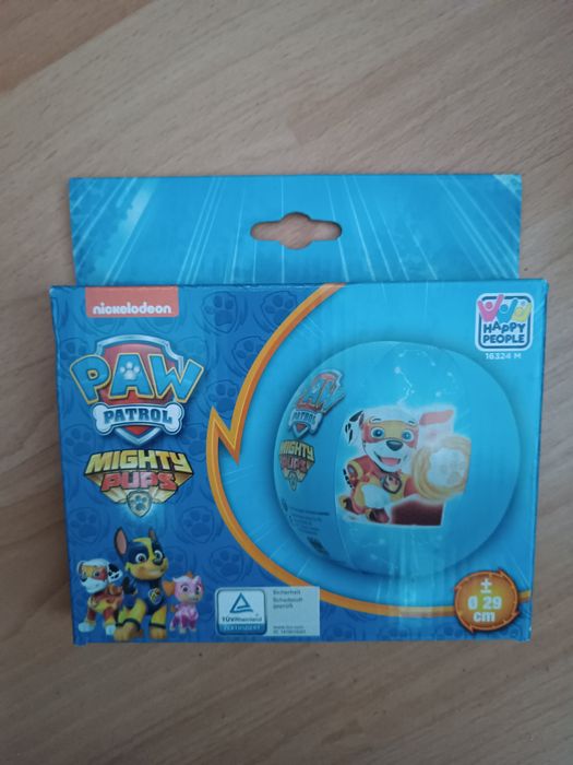 Piłka plażowa dla dzieci dmuchana Psi Patrol