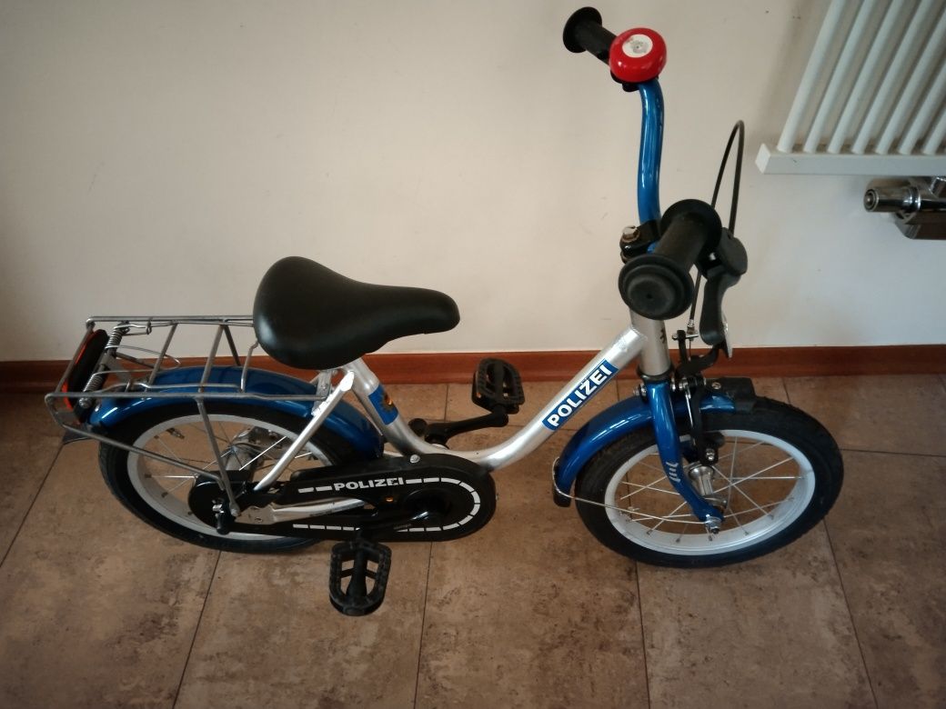 Rower dla dziecka POLICE koła 14 cala