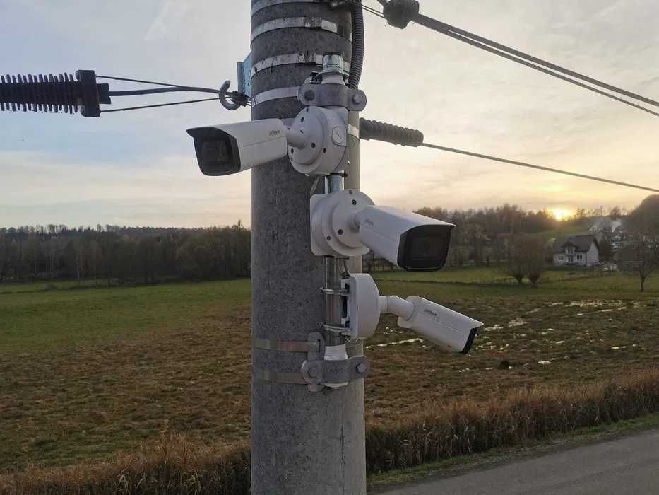 Montaż kamer/Naprawa, spawanie światłowodów/TV/Budowa sieci Lan/Wifi