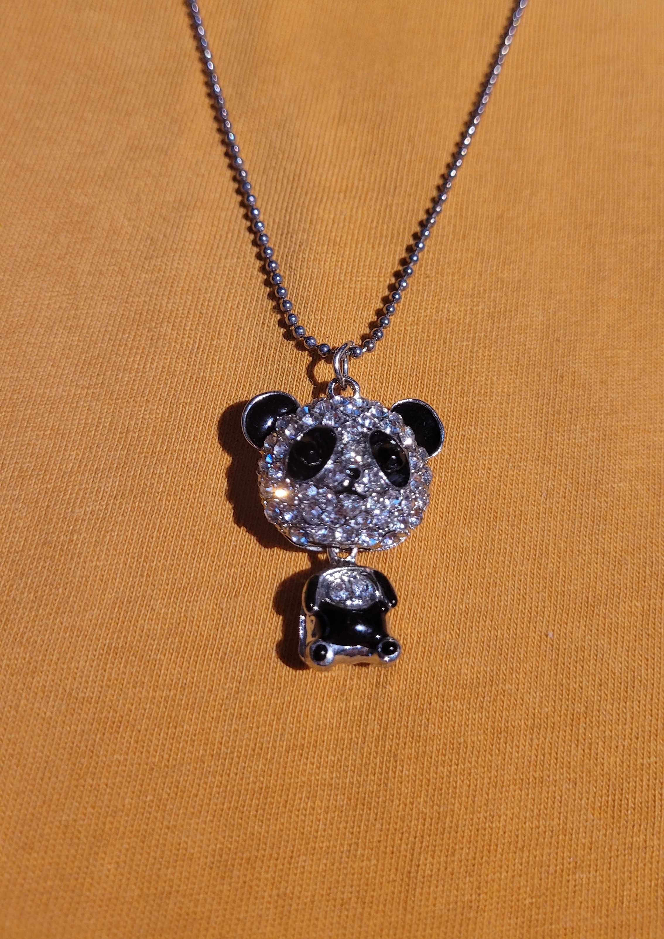 Naszyjnik zawieszka panda