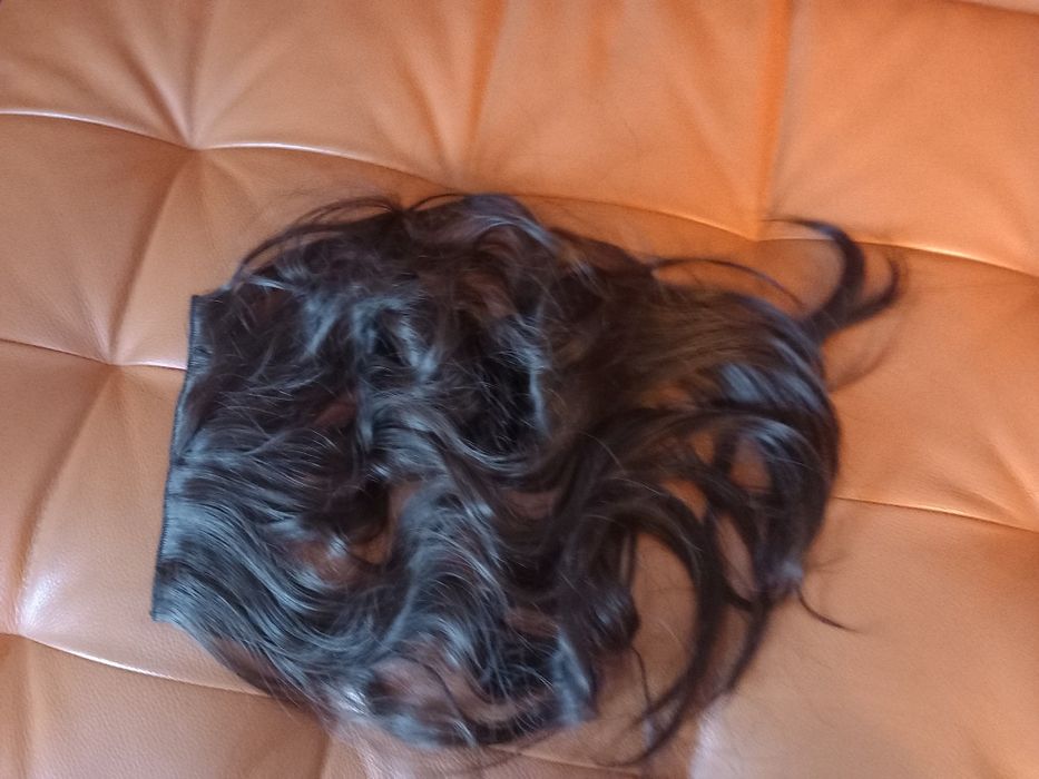 Barsdar Doczepy ciemnobrązowe włosów 6 szt