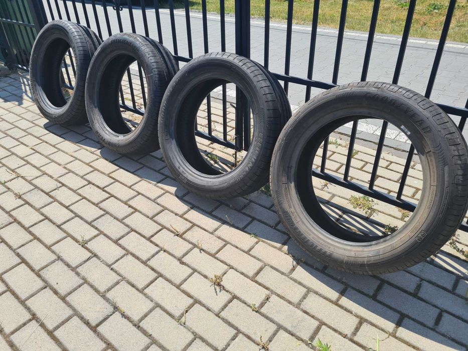 4xopony lato jak nowe- Goodyear Efficientgrip -215/55/R18  2022r 7,3mm