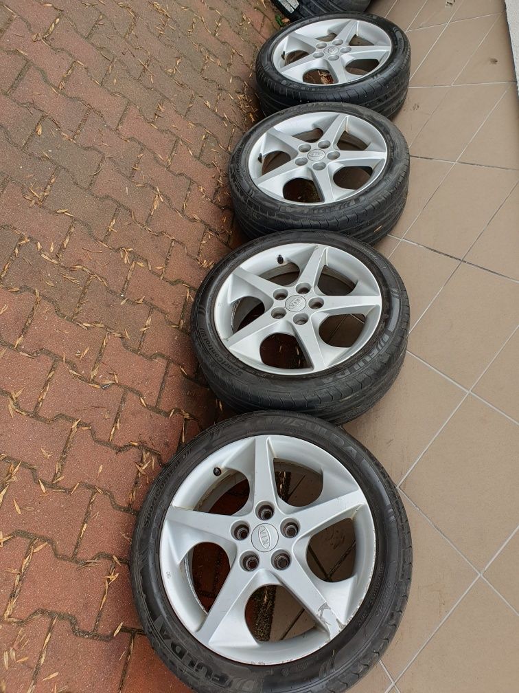 Oryginalne Felgi Koła 17" KIA 5x114.3 ET56+ 225.45.17 Fulda