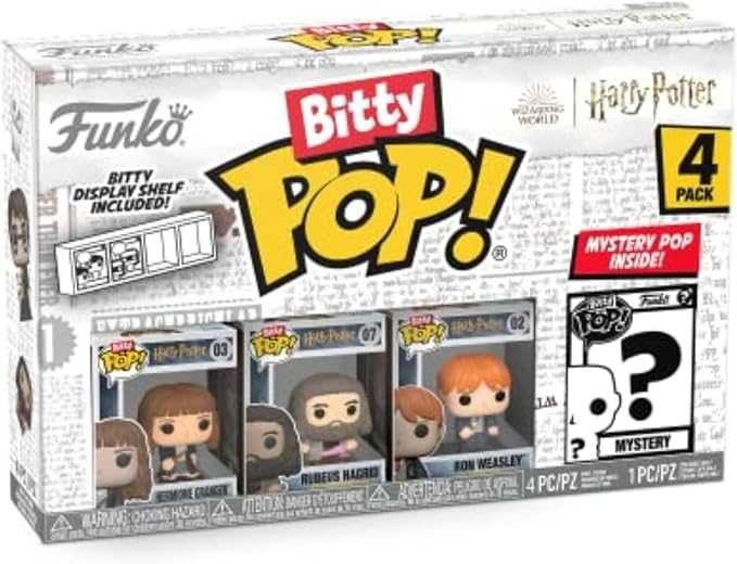 4 Funko Bitty Pop! Harry Potter