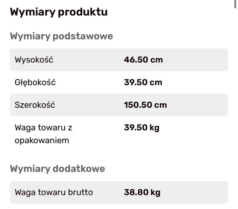 Szafka RTV z szufladami Prisko
