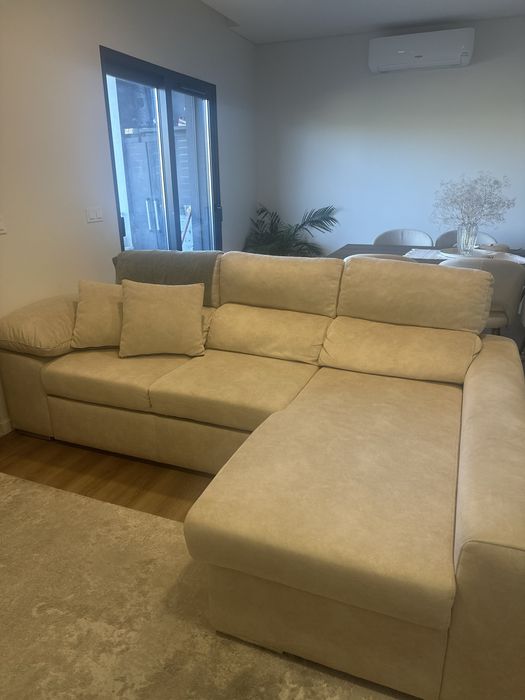 Sofá Bege (cama)