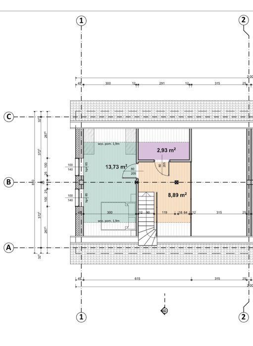 Dom jednorodzinny w zabudowie blizniaczej