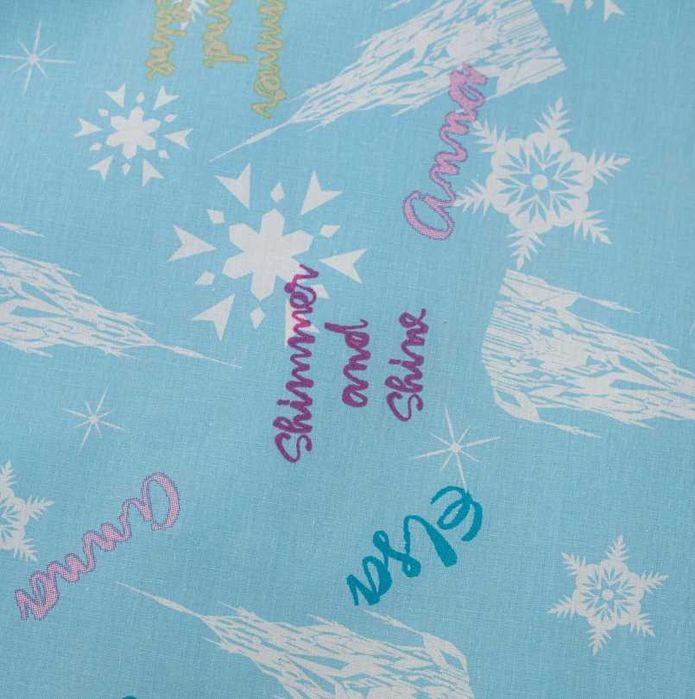 Frozen kraina lodu pościel dziecięca 100x135 do łóżeczka bawełniana