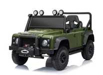 Auto na akumulator Land Rover Defender 110 SVX Czerwony 2x100W 24V7Ah