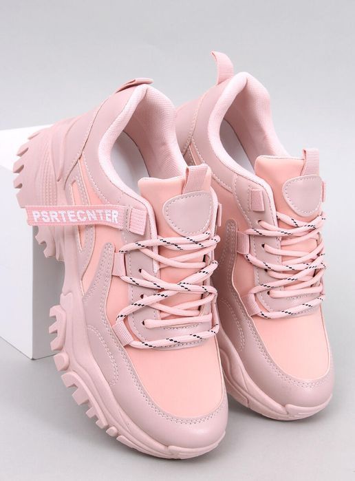 Sneakersy Na Koturnie Bains Pink