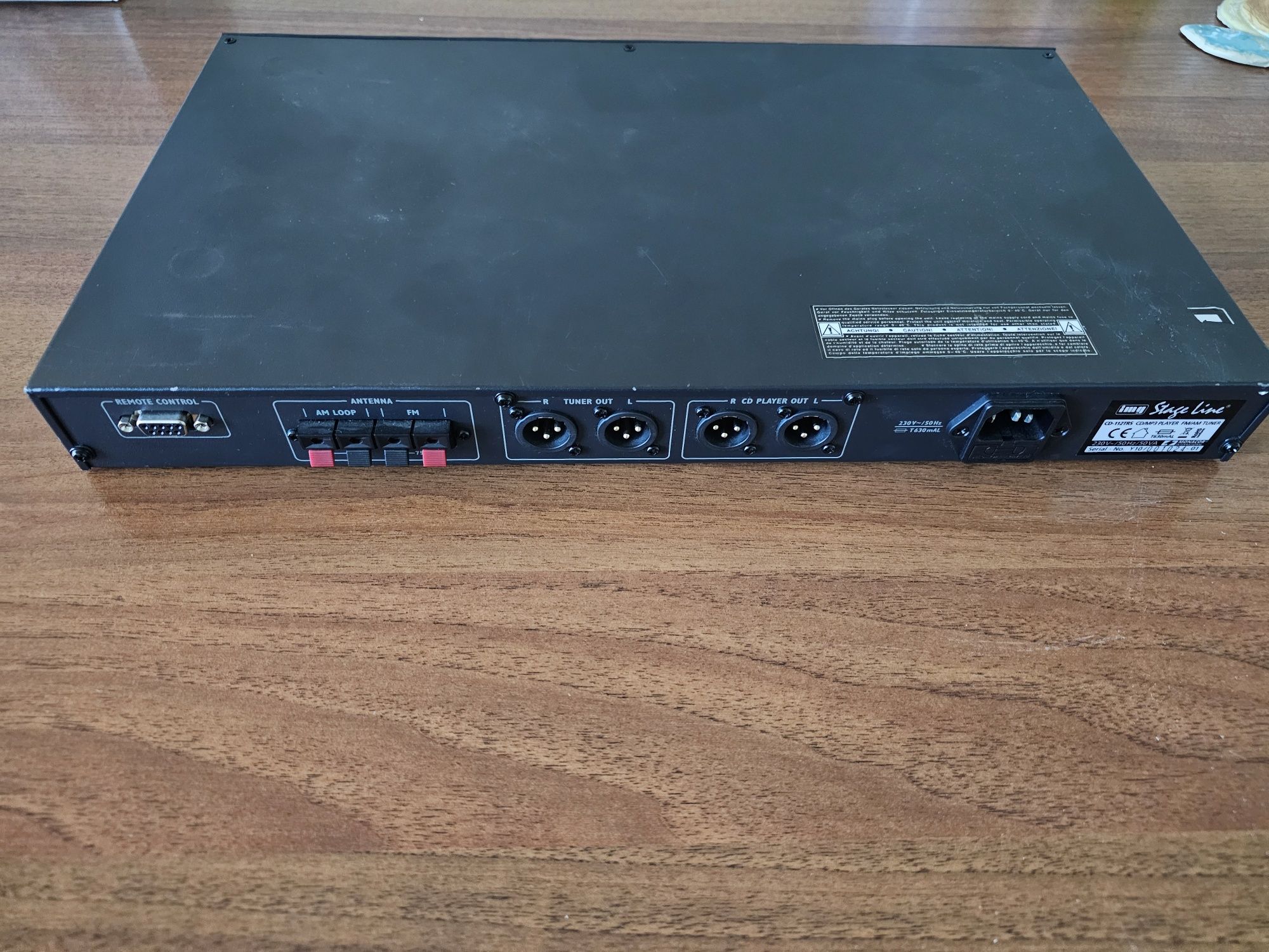 Stageline CD-112 TRS  odtwarzacz CD i MP3