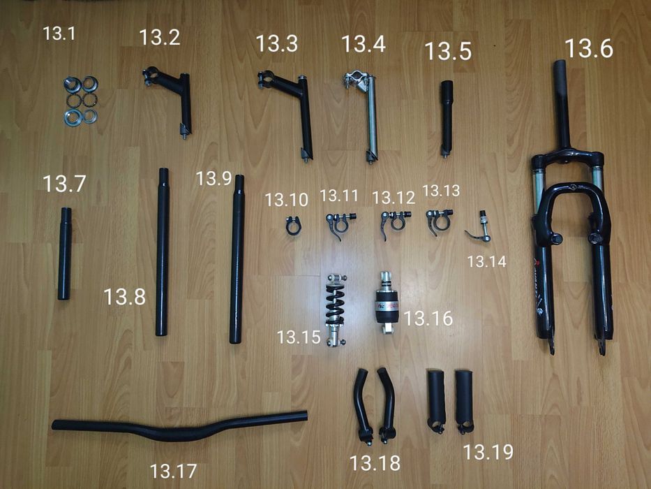 Запчасти на велосипед. Часть 2