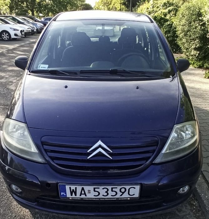 Citroen C3 rok 2004 ubezpieczenie benzyna