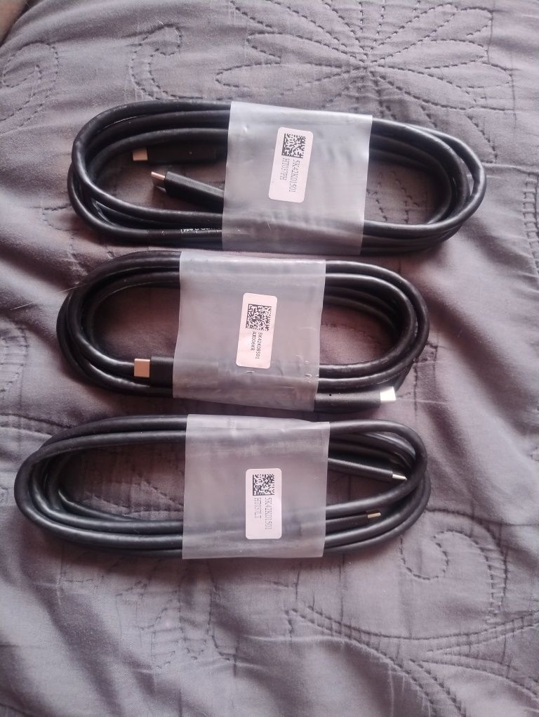 Кабель Data cable Dell USB type C 180 см, PD 100W