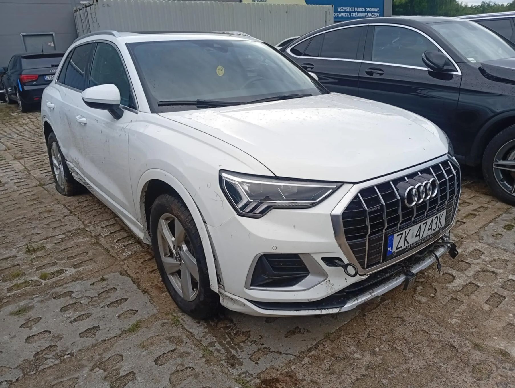 Audi Q3 Audi Q3 zarejestrowane, jezdne, poduszki całe, zero błędów na desce