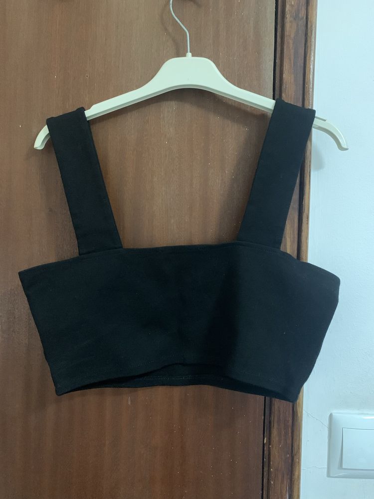 Top curto zara ,