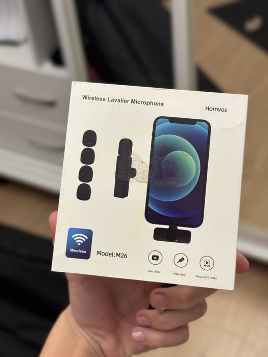 Петлічки/2 мікрофони lightning для iphone