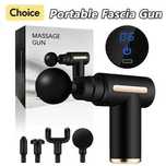 Pistola de Massagem Muscular - Preto [ Novo - Selado ]