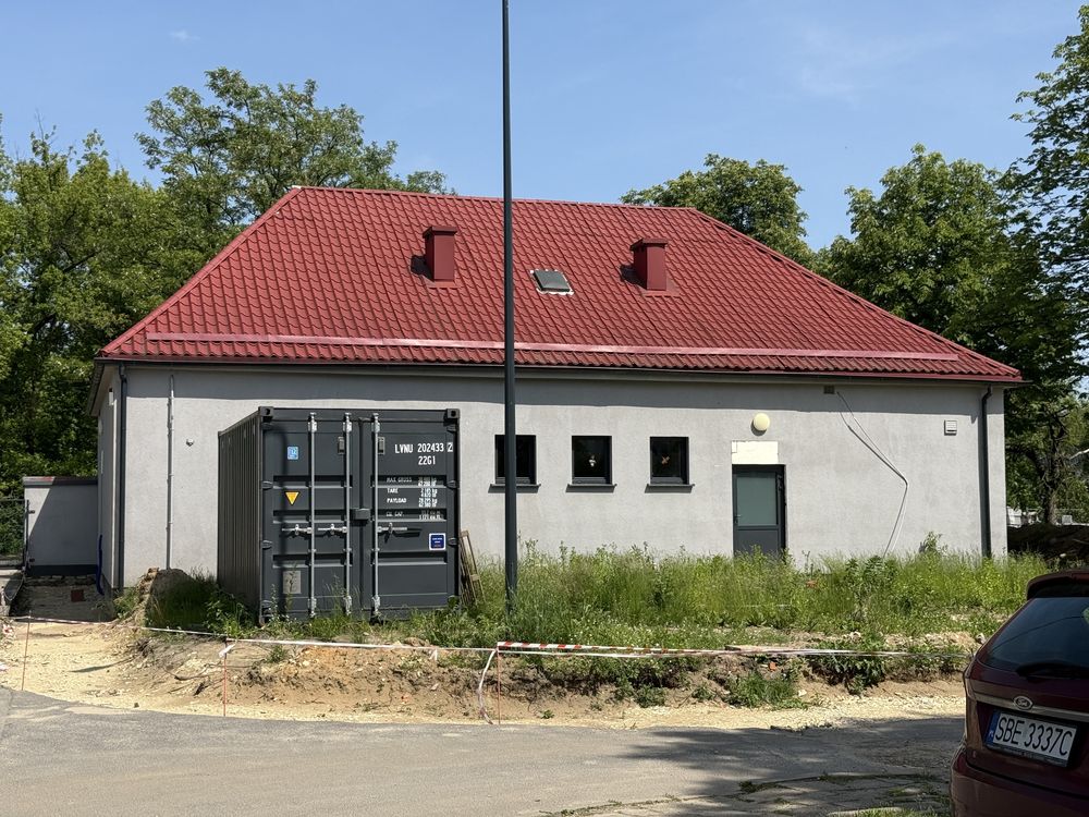Blachowadchówka z demontażu 320m2 blacha dachowa