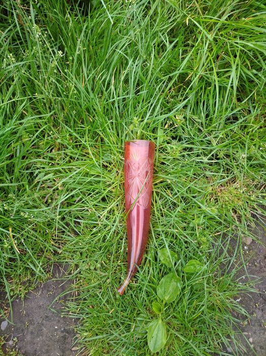 Рог изобилия красный хрусталь Новый