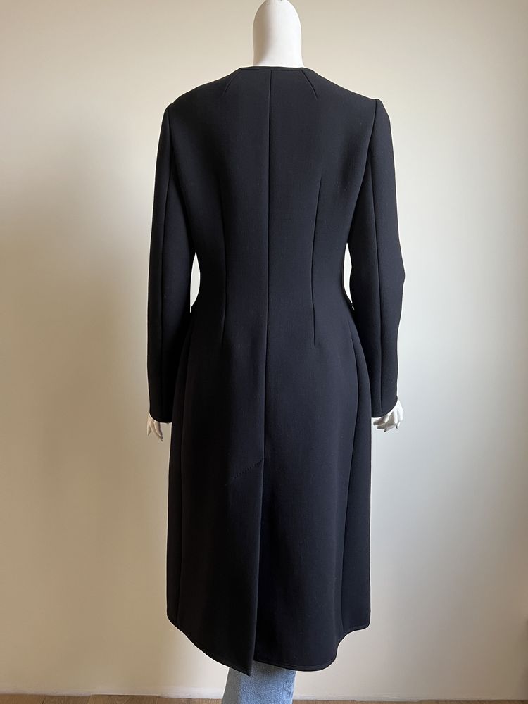 Dolce and Gabbana оригінал Італія дизайнерське чорне пальто нове