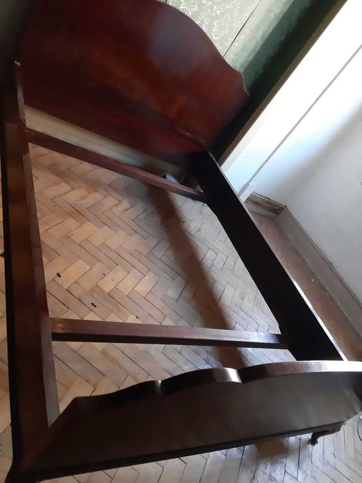 Cama de casal OLAIO vintage