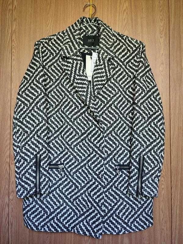 пальто жакет из твида твидовое от set urban deluxe - 36eur / наш 40р