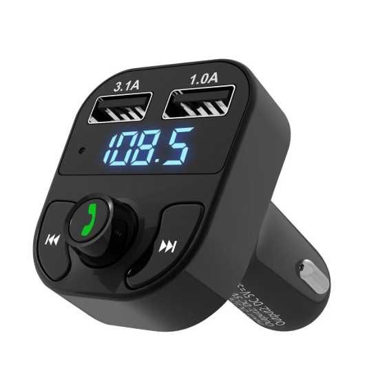 FM трансмиттер CAR X8 с Bluetooth MP3