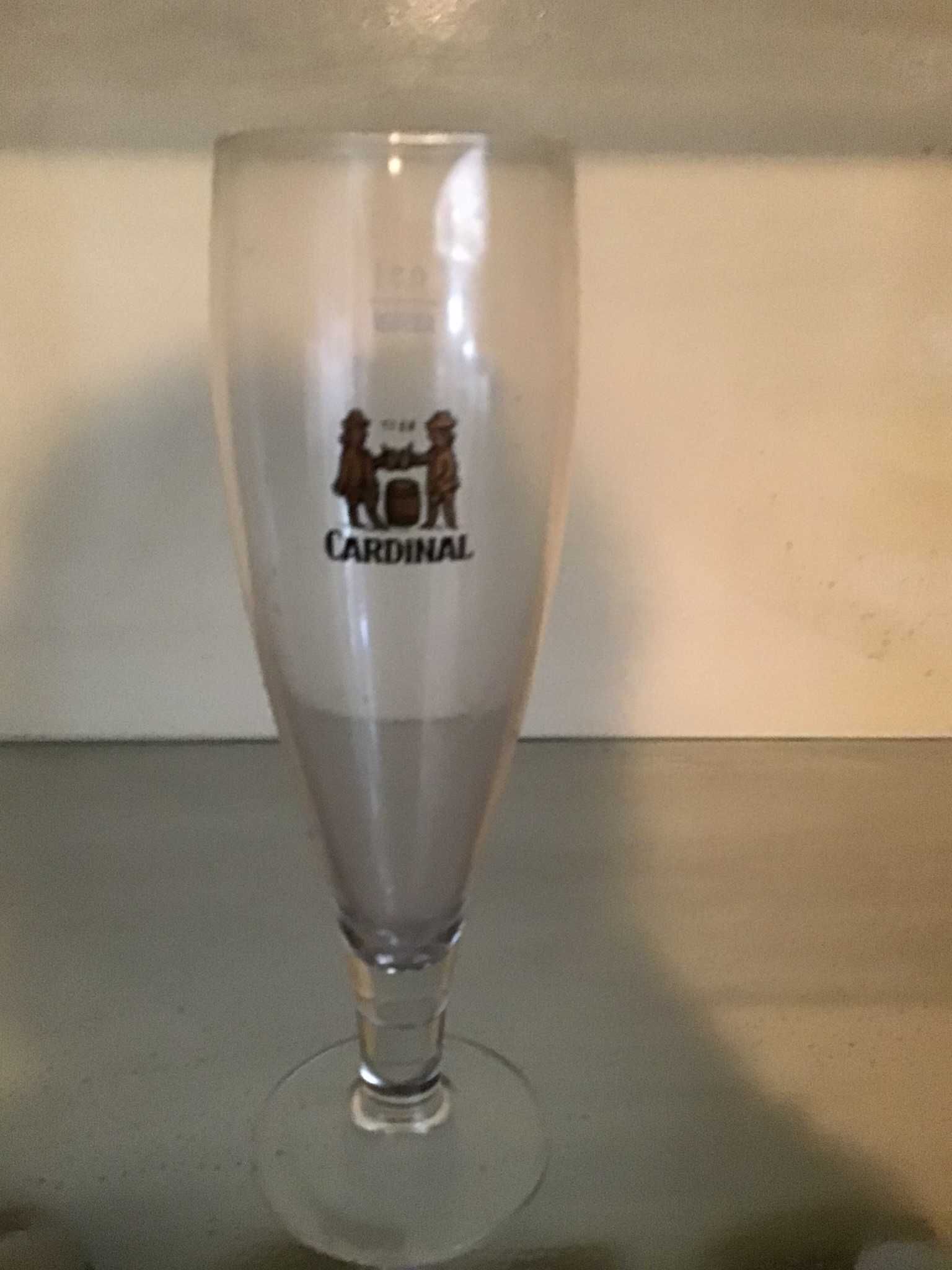 copo de cerveja antigo cardinal