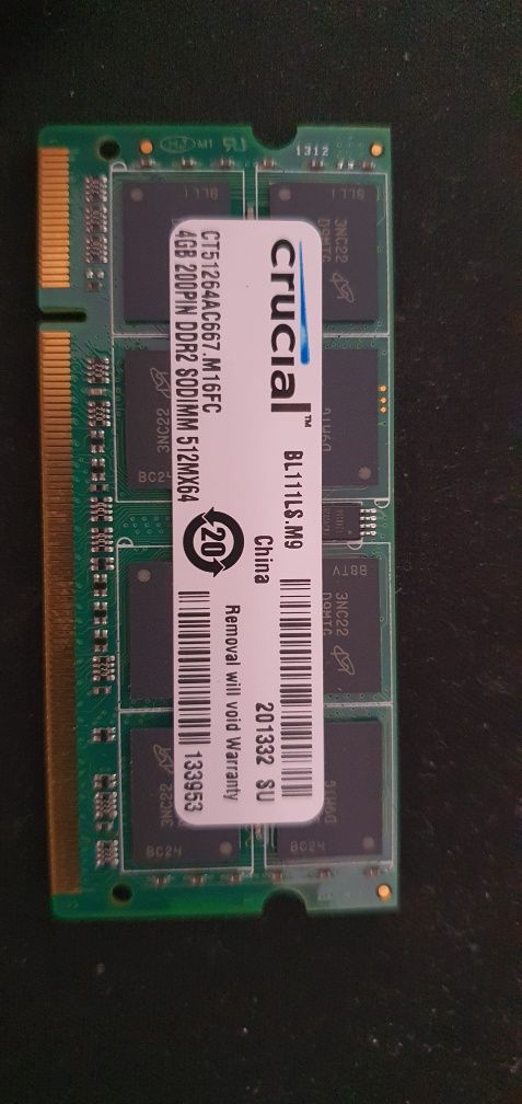 Memória 4gb ddr2