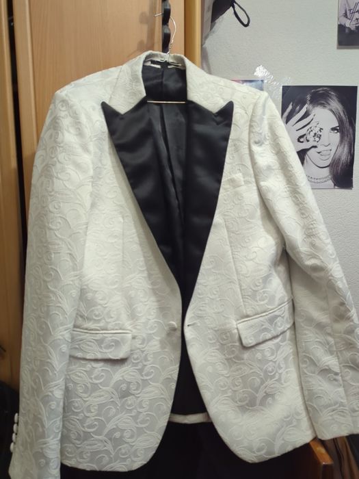 Елегантний весільний чоловічий піджак блейзер смокінг wedding devi's a