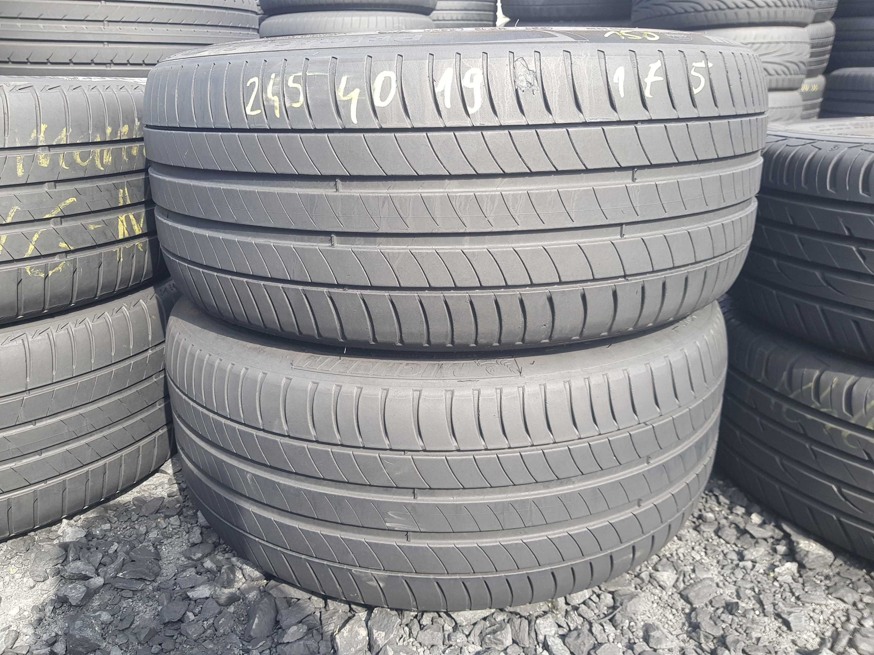 WYSYŁKA 2 Opony Letnie 245 40 R19 Michelin Primacy 3