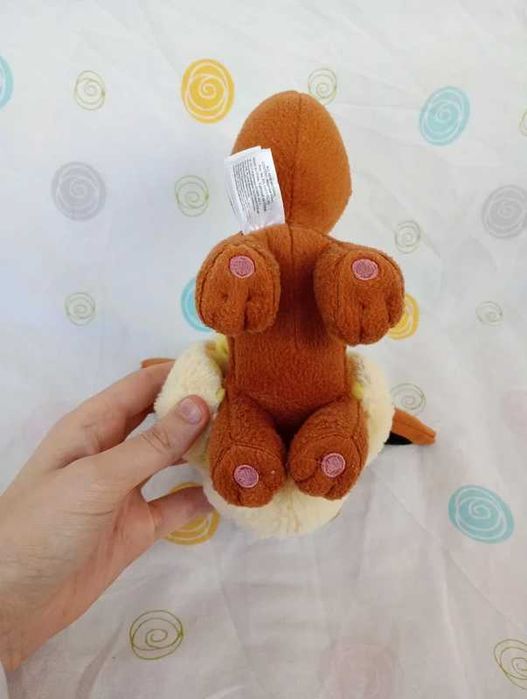 Pokemon peluche autêntico eevee da marca tomy