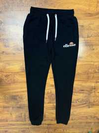 Spodnie dresowe sportowe czarne bawełniane Nioro dresy Ellesse XS