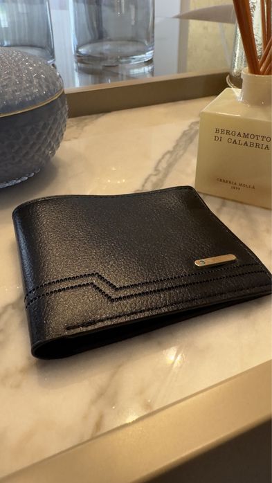 Carteira de couro personalizavel