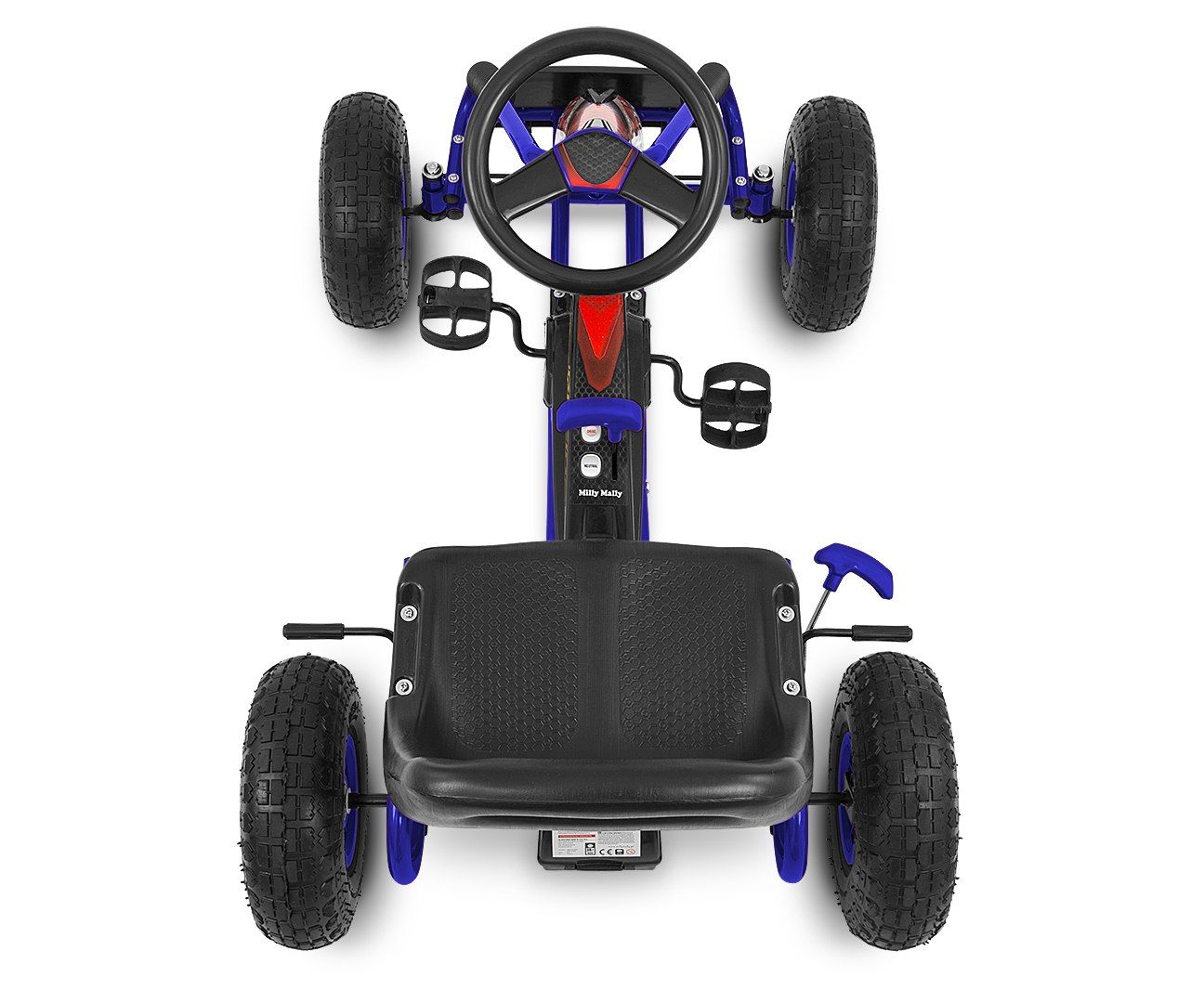 Gokart na pedały Thor Blue