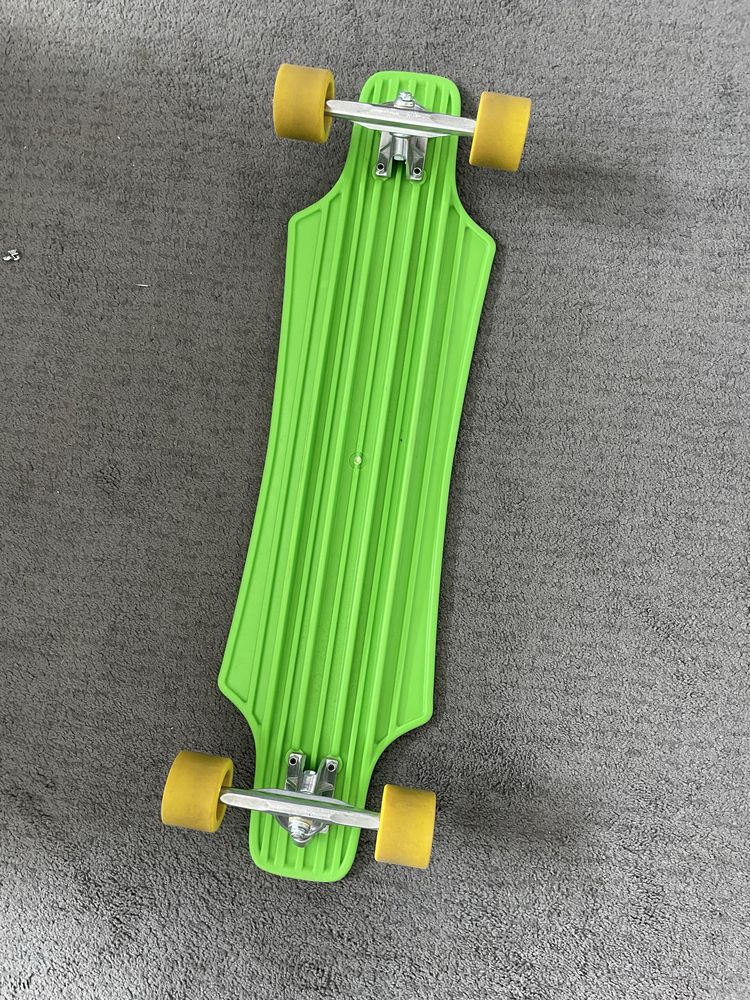 Longboard zielony malo uzywany