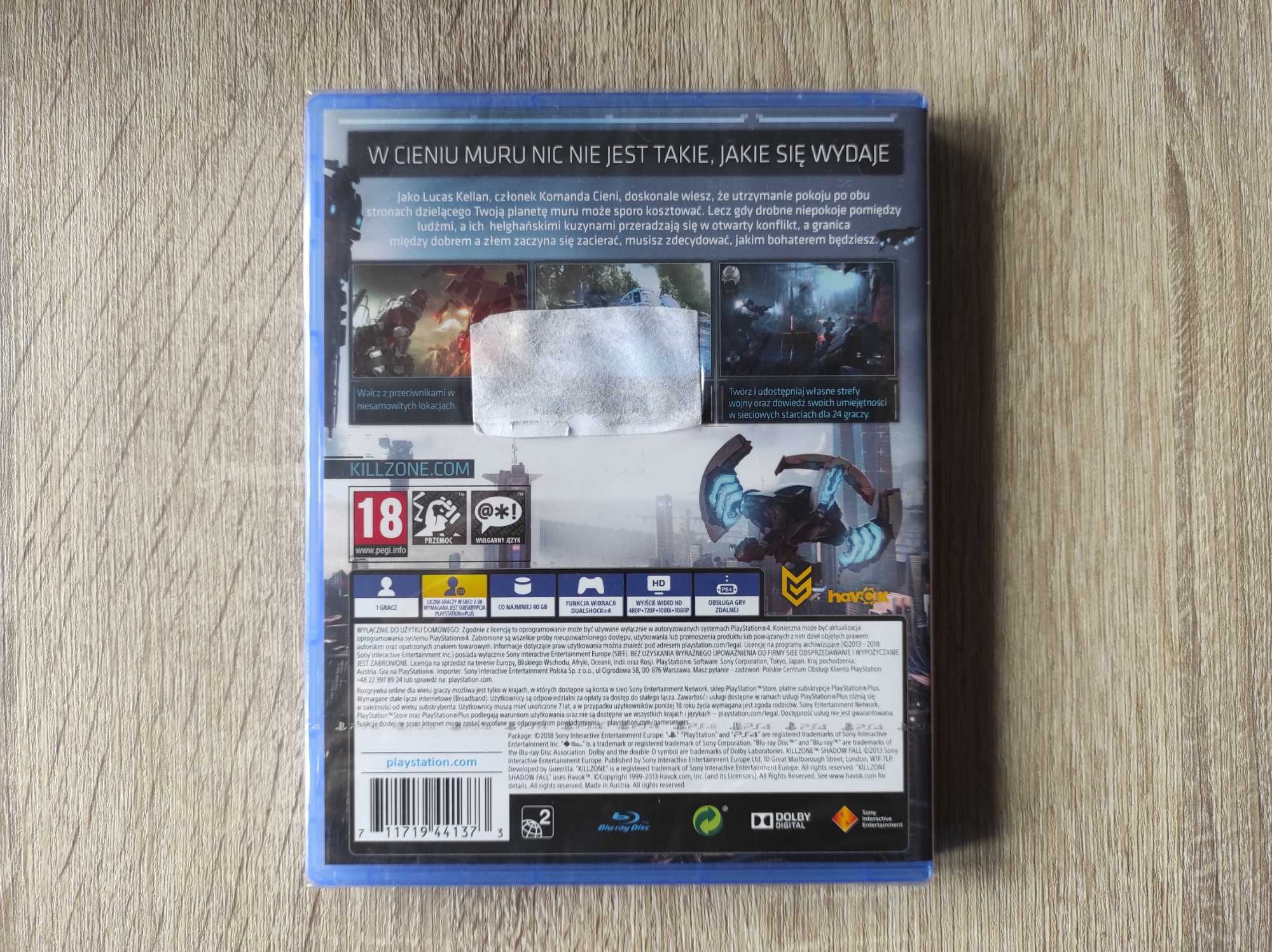 Killzone Shadow Fall PL - PS4 - Nowa w folii