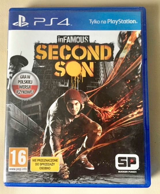 infamous second son gra ps4 / ps5 gry