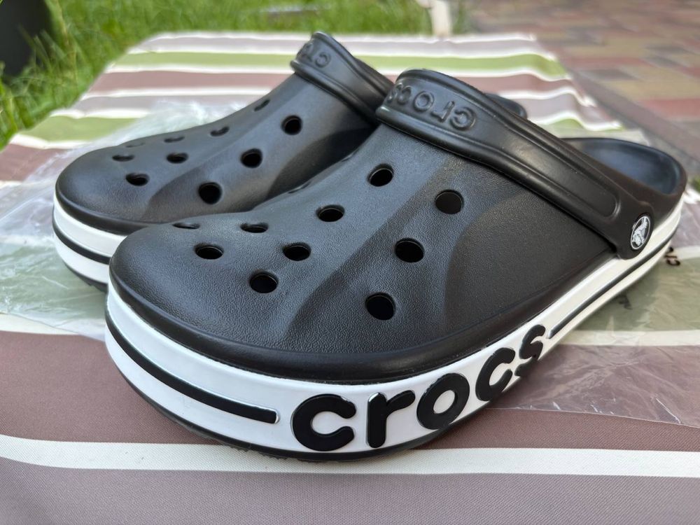 Крокси Crocs чорні устілка