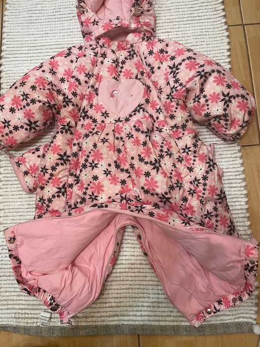 Зимовий комбінезон 3 в 1  зимовий одяг    74-80