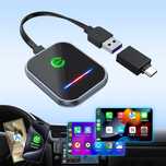 Bezprzewodowy adapter CarPlay dla iPhone'a Apple - Android Auto