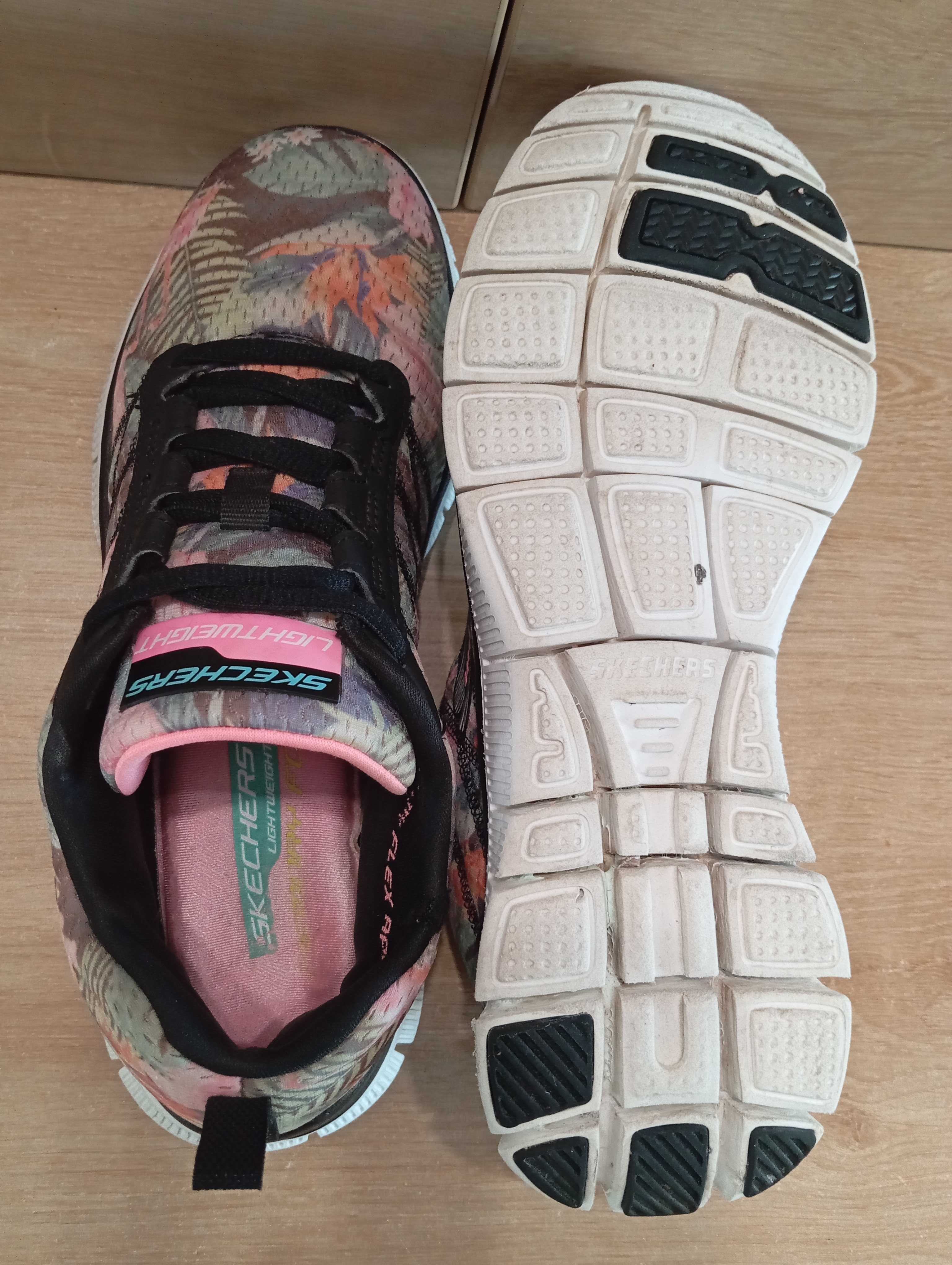 Skechers Flex Appeal Floral Bloom Buty Sneakersy Damskie Rozm. 38