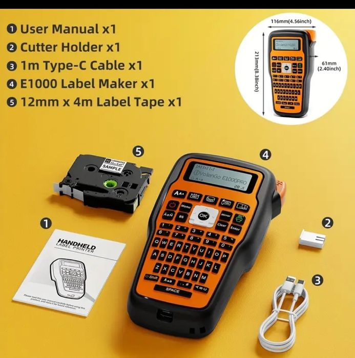 Принтер етикеток E1000 Pro