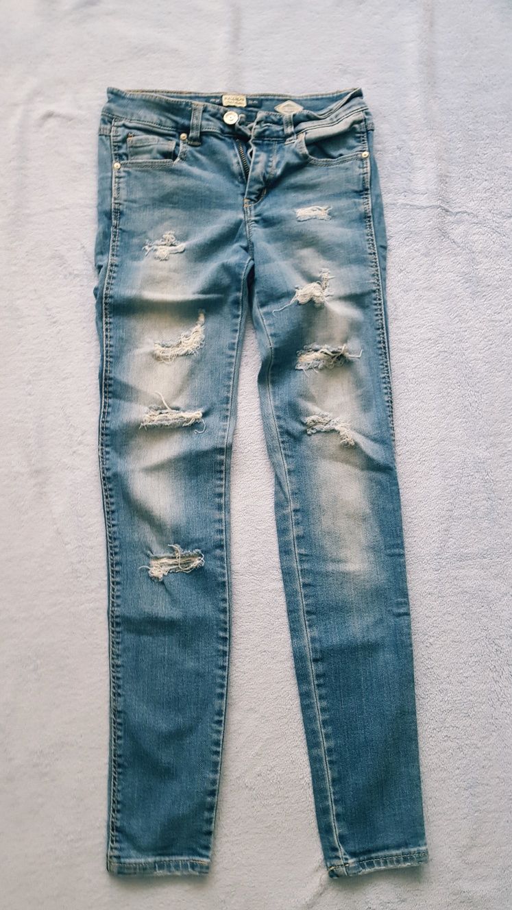 Spodnie damskie jeansy Pull&Bear r.34 XS