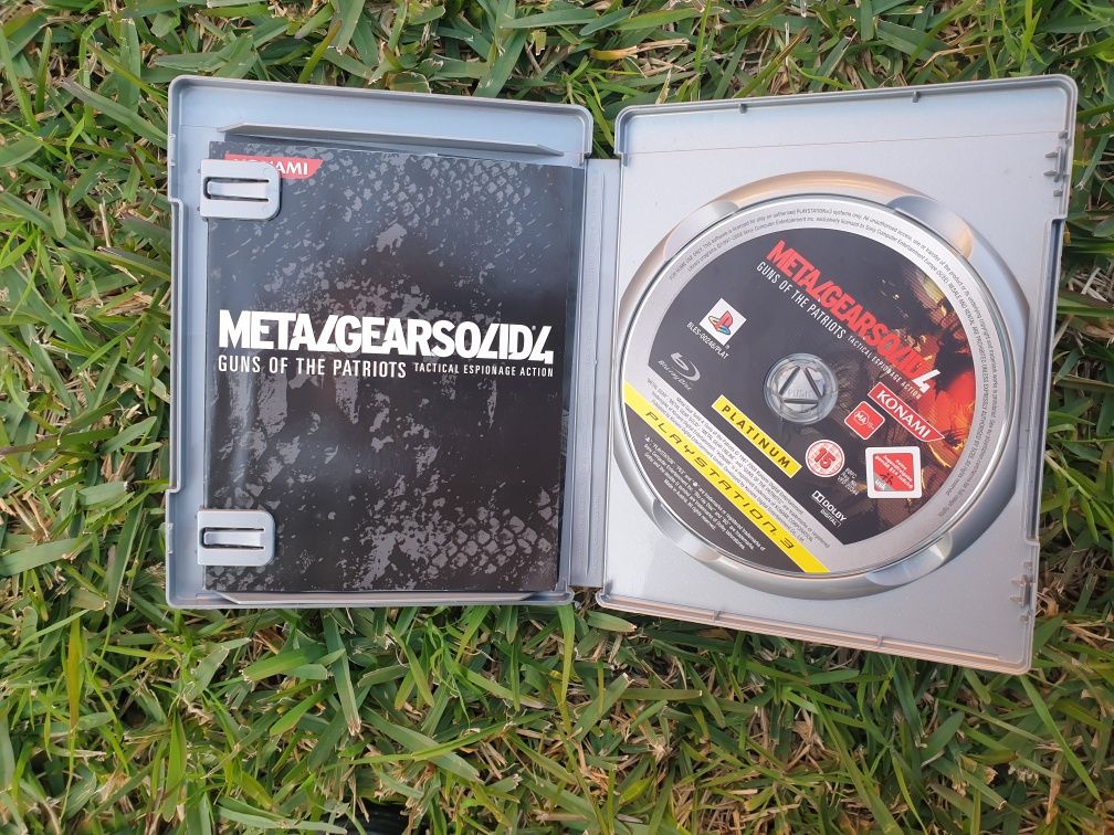 Jogos PS3  - supercar.  Rage. Stormrise. Metal gear solid 4