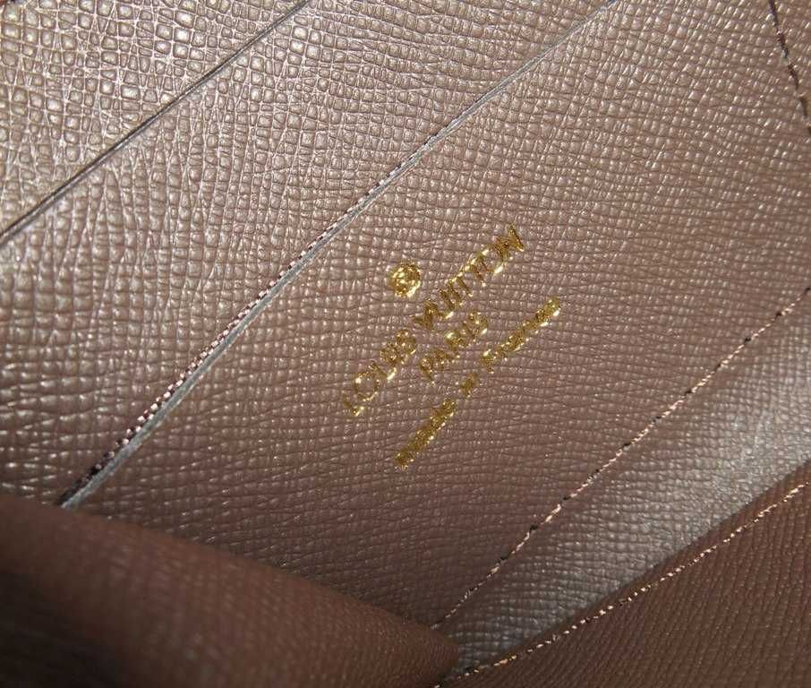 Portfel torebka Saszetka organiser 2 zamek Louis Vuitton, 078-3-1