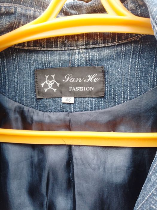 Піджак джинсовий,френч